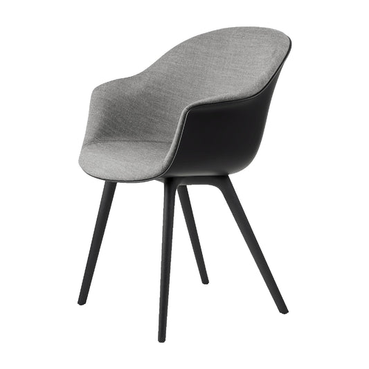 Bat Dining Chair Plastic Legs Front Upholstered I Remix 3 152