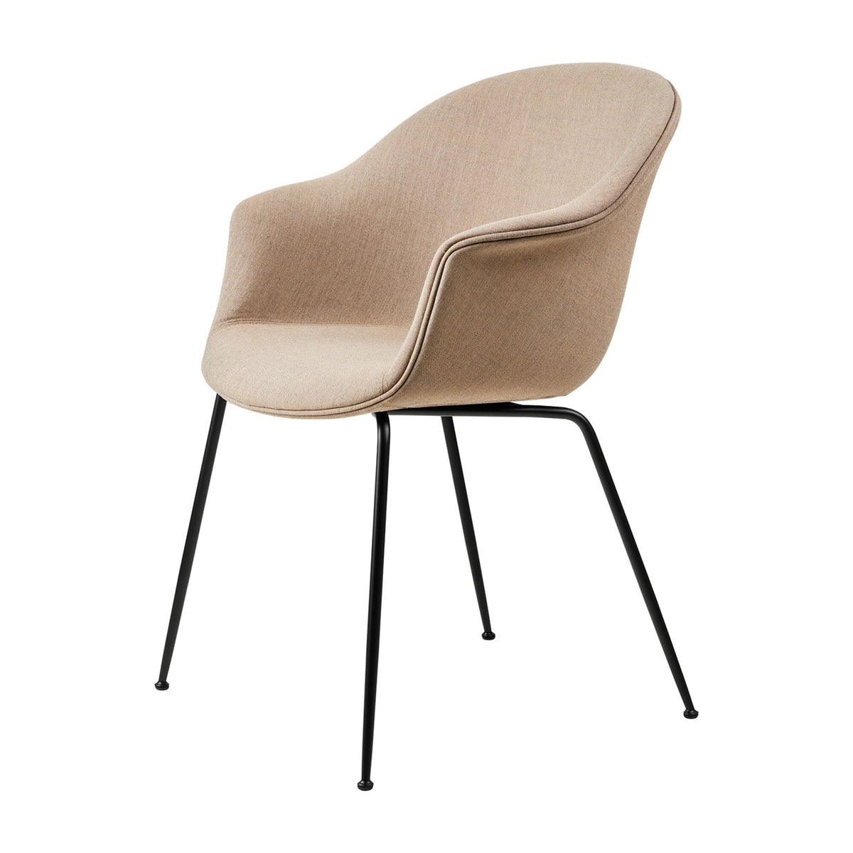 Bat Dining Chair Front Upholstered In Hallingdal 65 173
