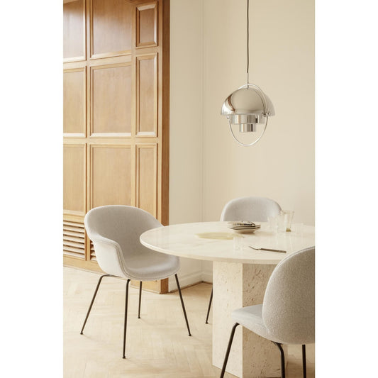 Bat Dining Chair Around Bouclé 032