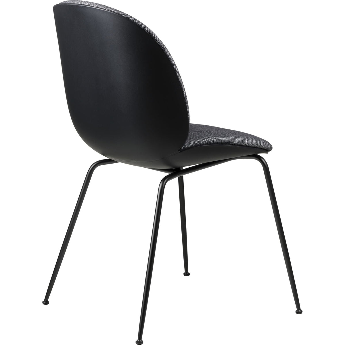 Beetle Dining Chair Front Upholstered In Plain 0023