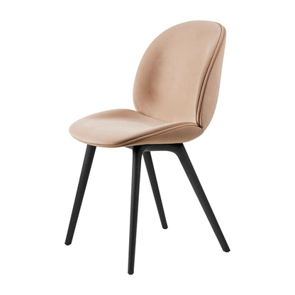 Beetle Dining Chair Plastic Leg Upholstered In Around Bouclé 032
