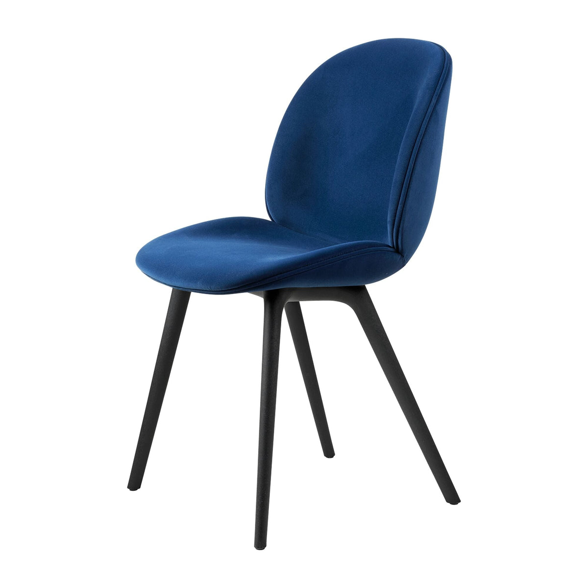Beetle Dining Chair Plastic Leg Upholstered I Remix 3 123