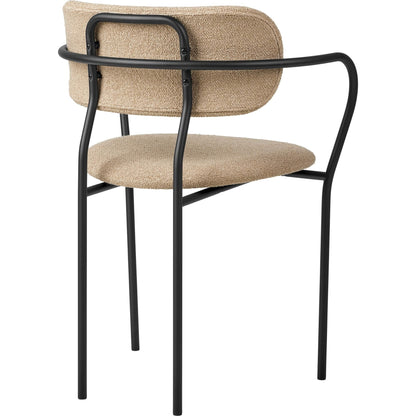 Coco Dining Chair M. Armrests Around Bouclé 004