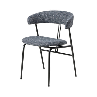 Violin Dining Chair Around Bouclé 023