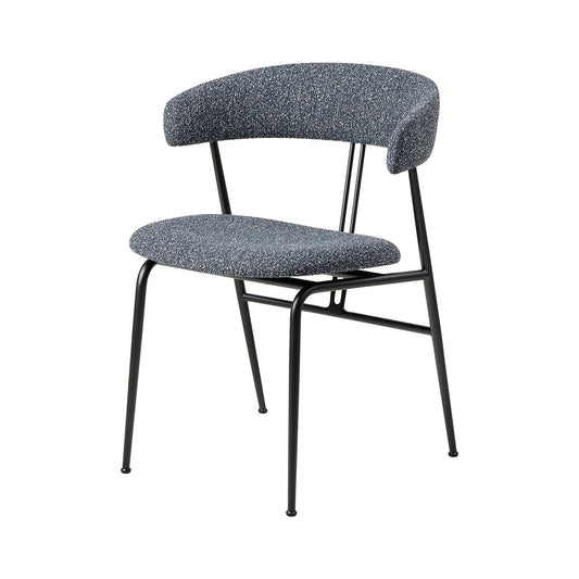Violin Dining Chair Around Bouclé 023