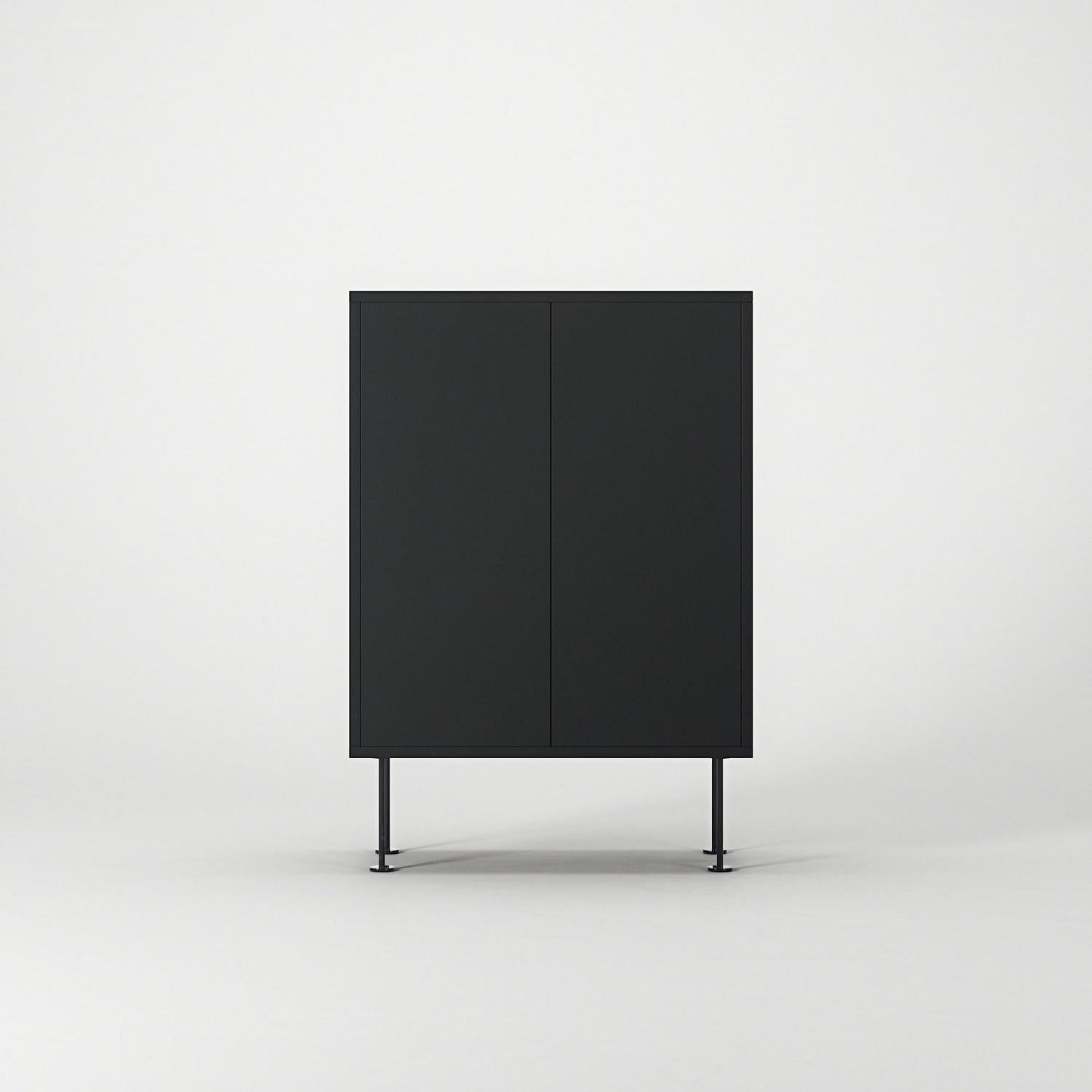 Decotique Vogue Cabinet 64 Anthracite Grey/Black