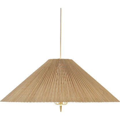 Tynell Collection 1972 Pendant Brass/ Bamboo