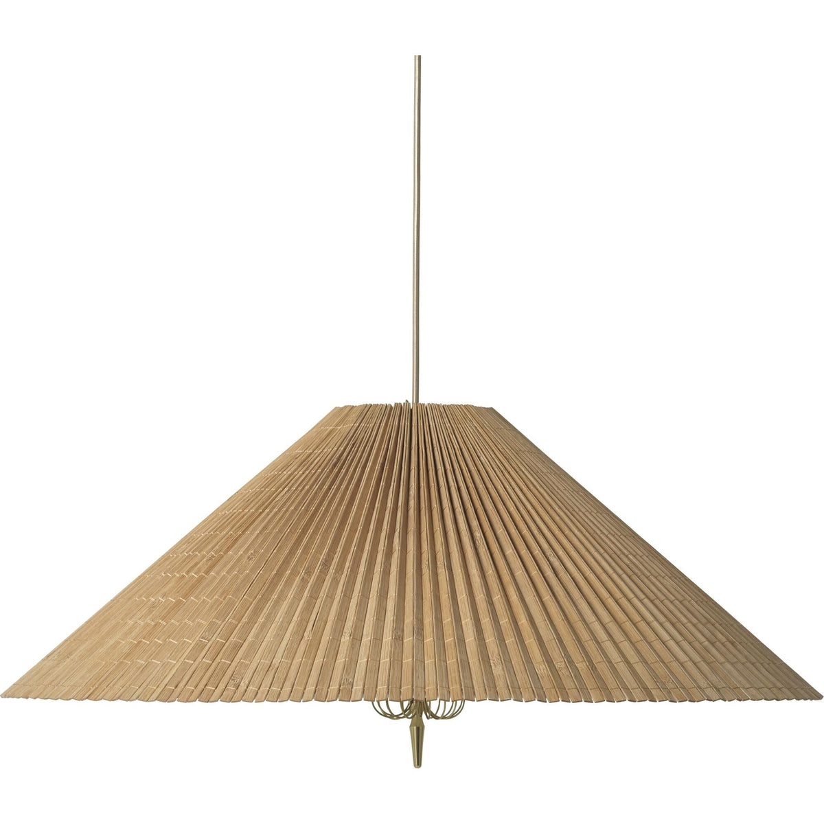 Tynell Collection 1972 Pendant Brass/ Bamboo