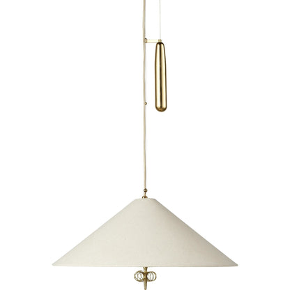 Tynell Collection A1967 Pendant Brass/Canvas