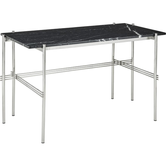 TS Desk 120x60 Polished Steel