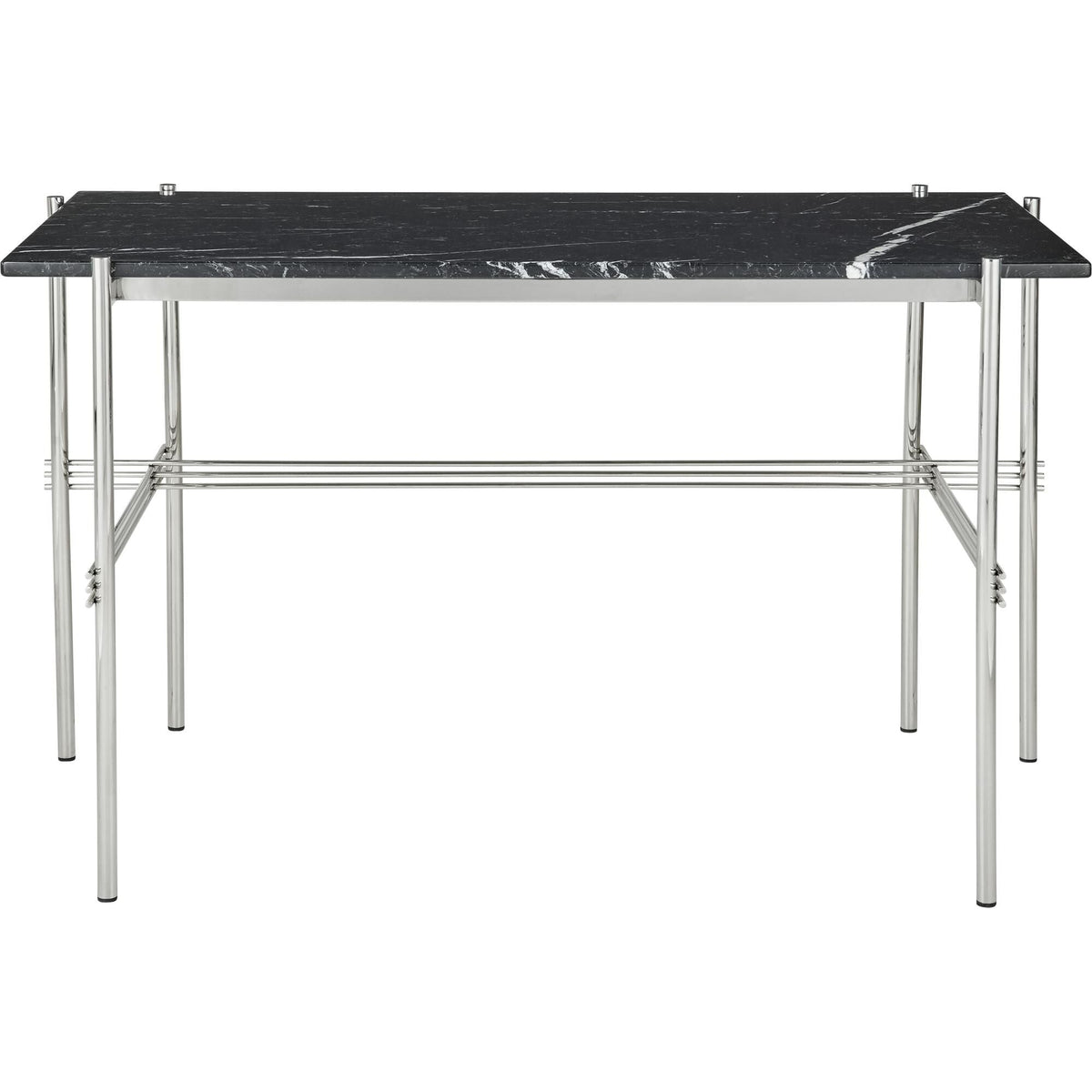 TS Desk 120x60 Polished Steel