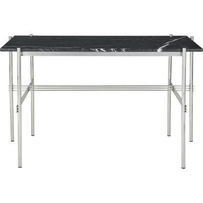 TS Desk 120x60 Polished Steel