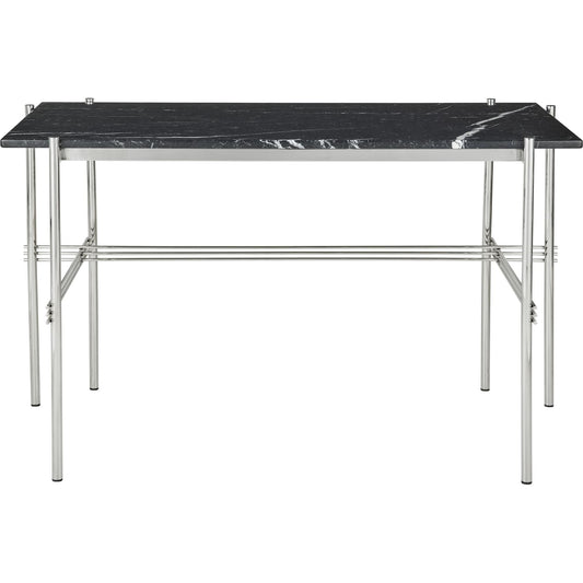 TS Desk 120x60 Polished Steel