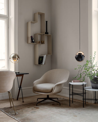 TS Side Table Round Ø40 Polished Steel