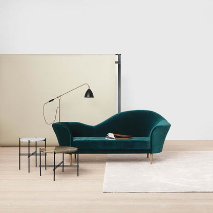 TS Side Table Round Ø40 Polished Steel