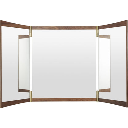 Vanity 3 Mirror American Walnut