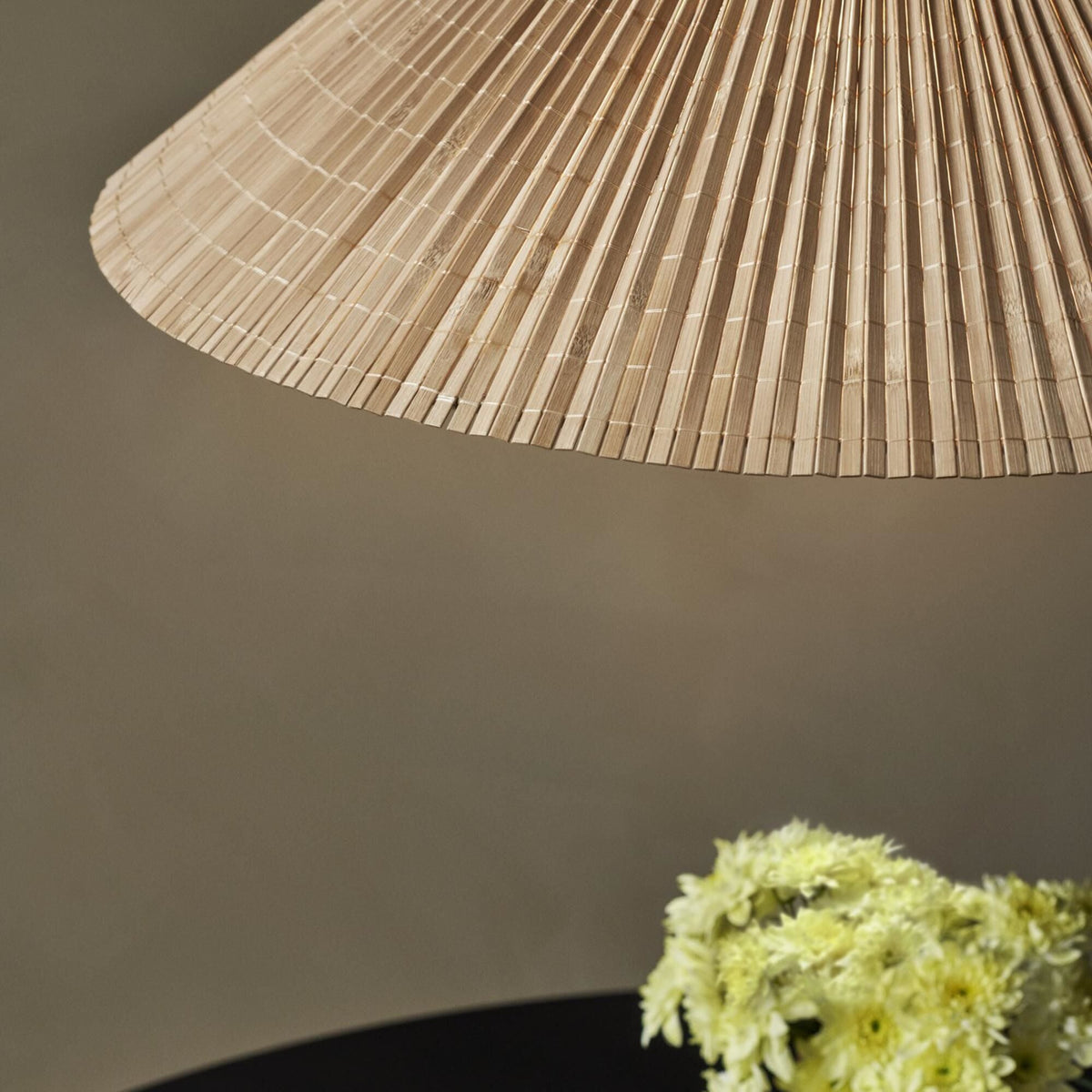 Tynell Collection 1972 Pendant Large Brass/ Bamboo