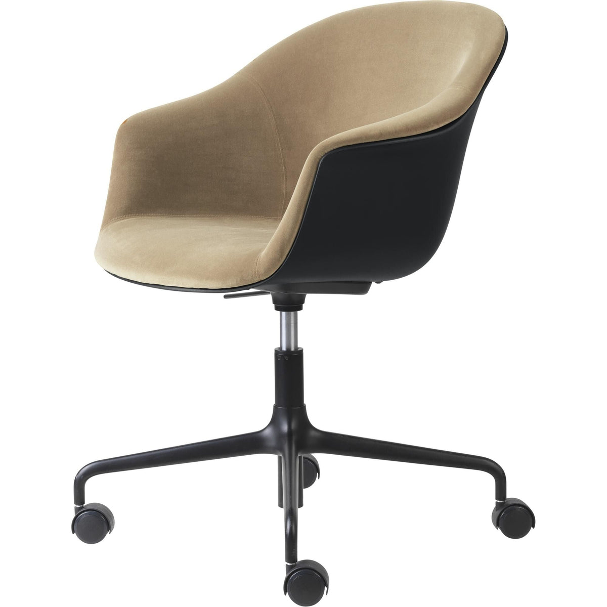 Bat Office Chair Matt Black/ Black