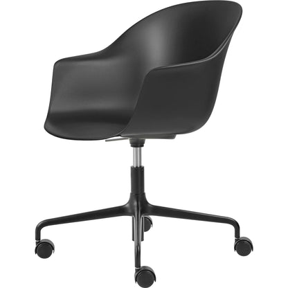 Bat Office Chair Matt Black/ Black