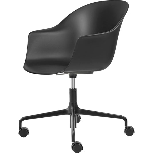Bat Office Chair Matt Black/ Black