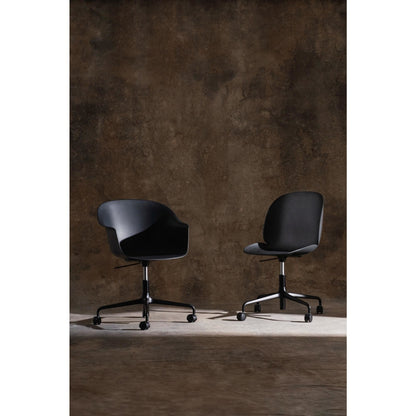Bat Office Chair Matt Black/ Black
