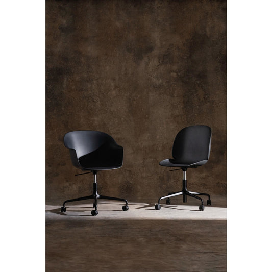 Bat Office Chair Matt Black/ Black