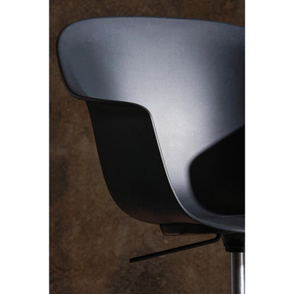 Bat Office Chair Matt Black/ Black