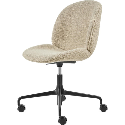 Beetle Office Chair Upholstered Matt Black/ Karakorum 003