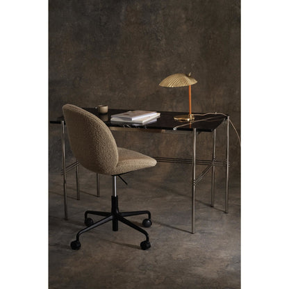 Beetle Office Chair Upholstered Matt Black/ Karakorum 003