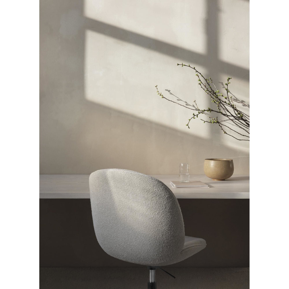 Beetle Office Chair Matt Black/ Black