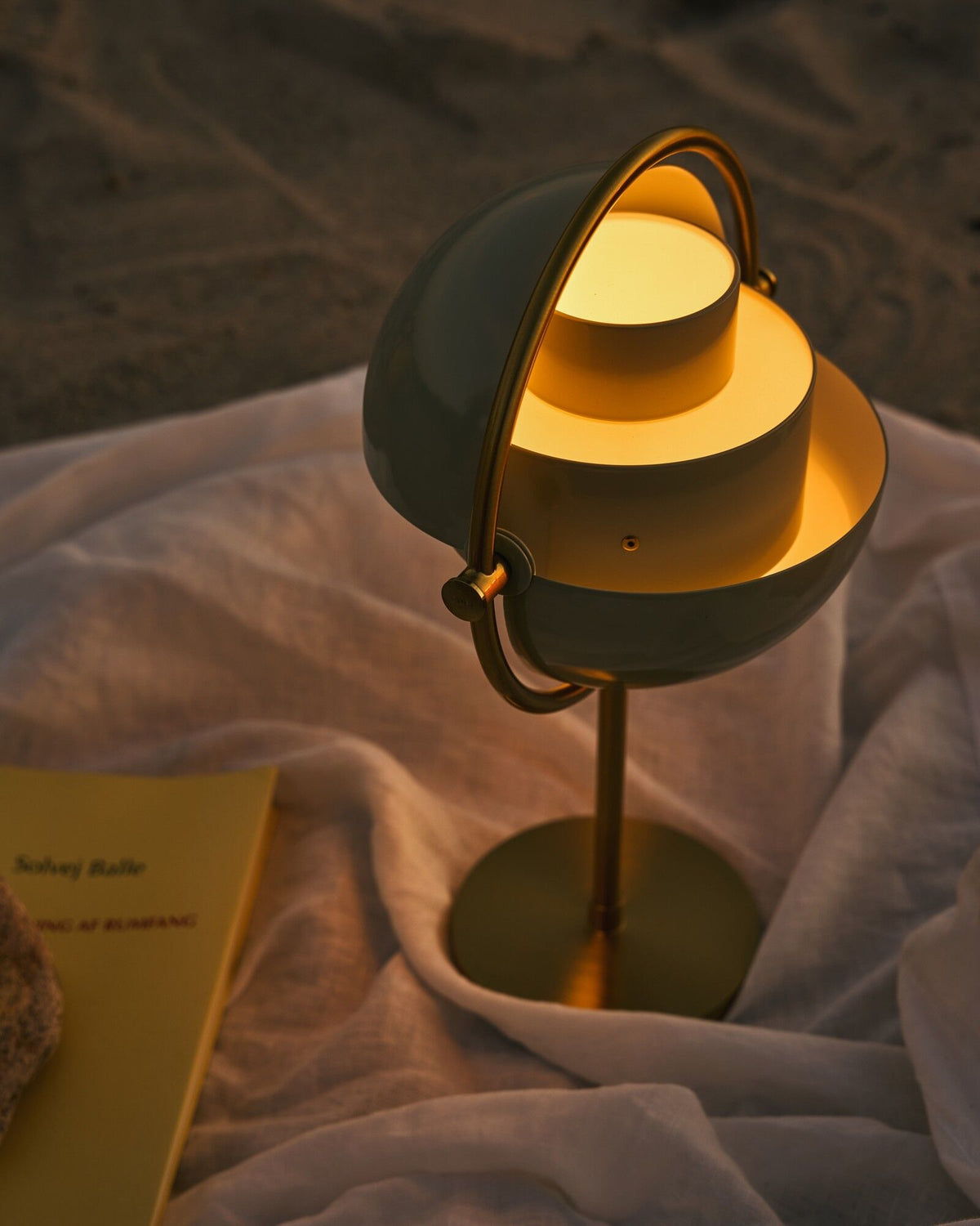 Multi-Lite Portable Lamp Teal Green