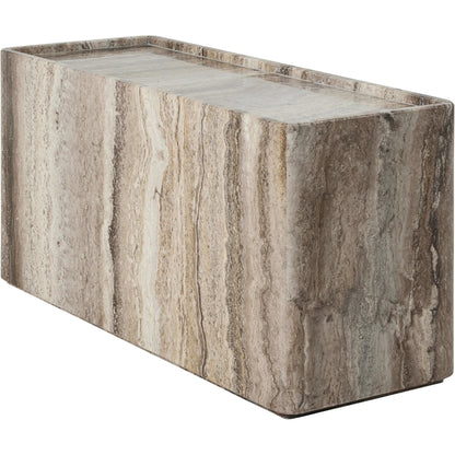 Pietra Side Table Large Lively Sepia