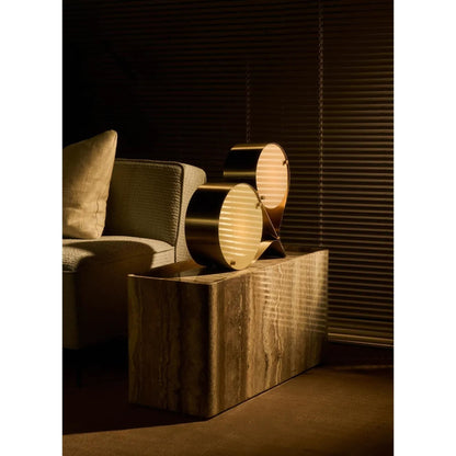 Pietra Side Table Large Lively Sepia