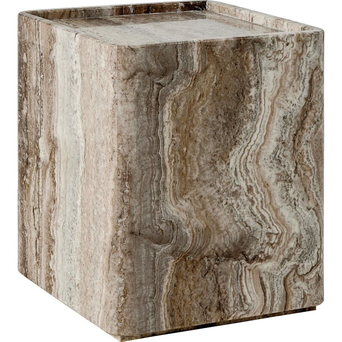 Pietra Side Table Small Lively Sepia