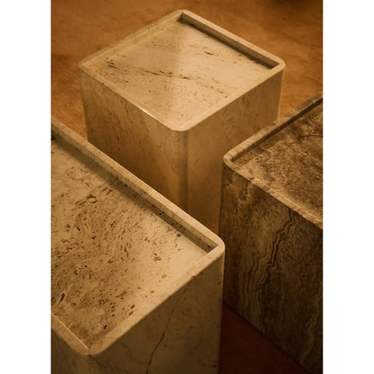 Pietra Side Table Small Neutral White