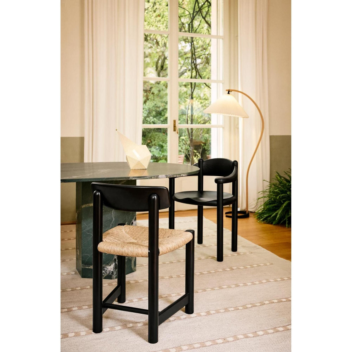 Daumiller Dining Chair Natural Rush