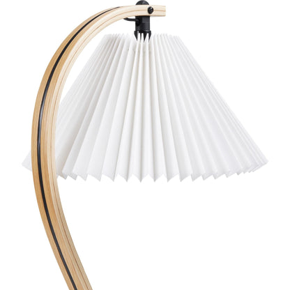Timberline Table Lamp White/ Birch