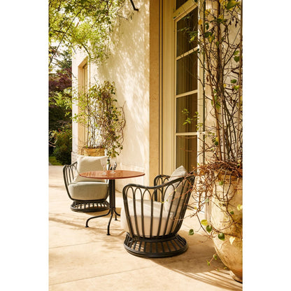 Grace Outdoor Armchair Mushroom Gray/Lorkey 41/Lorkey 44