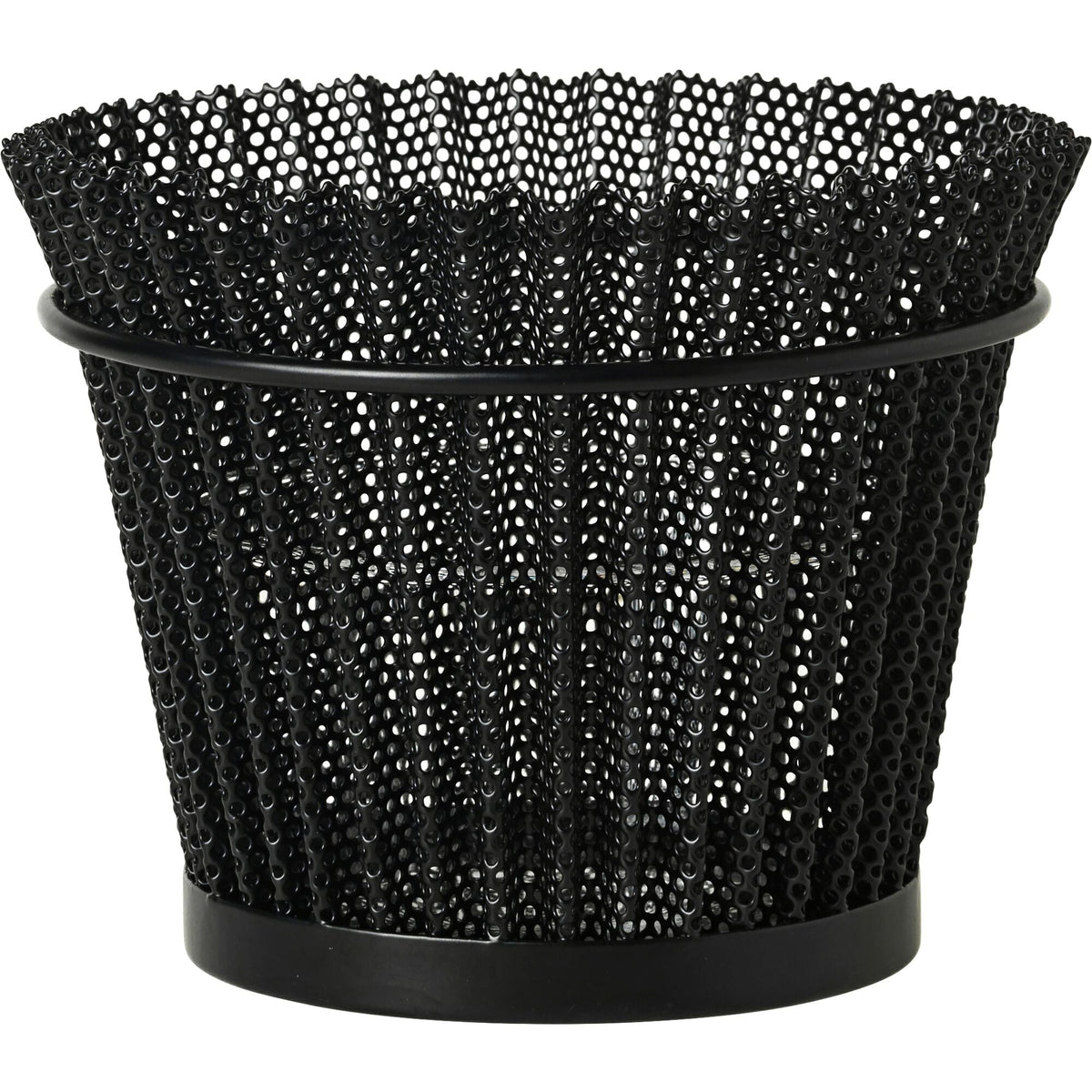 Matégot Flowers Jar Ø15 cm Soft Black
