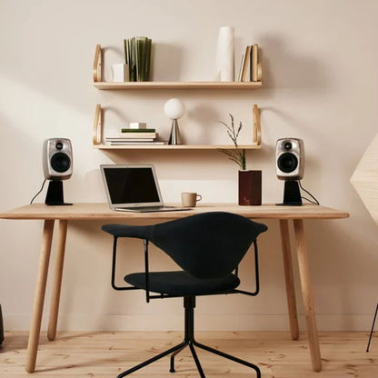 Masculo Office Chair Upholstered In Eero Special FR 106 With Base In Black Semi Matt