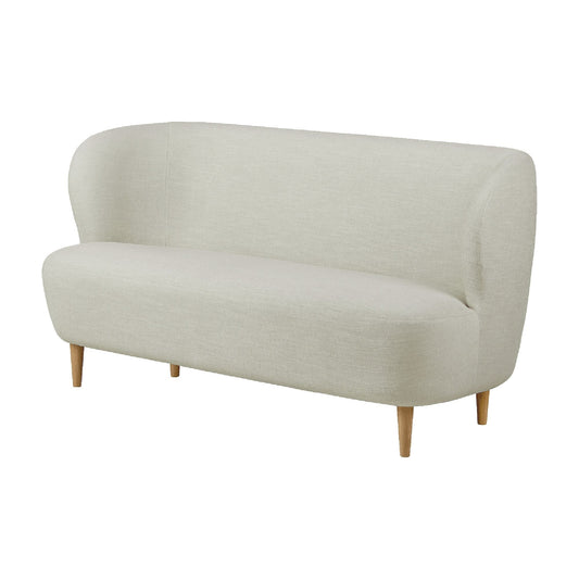 Stay Sofa Upholstered In Bonito 091 with Legs In Semi Matt Lacquered Oak