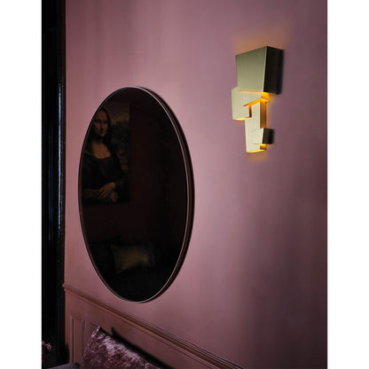 DCWéditions Map 1 Wall Lamp Gold