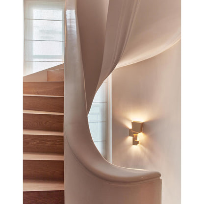 DCWéditions Map 1 L Wall Lamp Gold