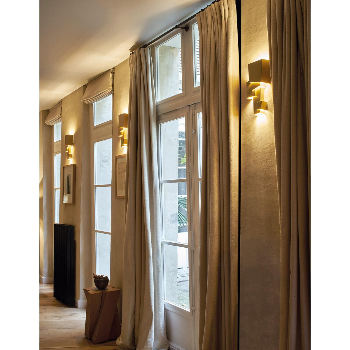 DCWéditions Map 1 L Wall Lamp Gold