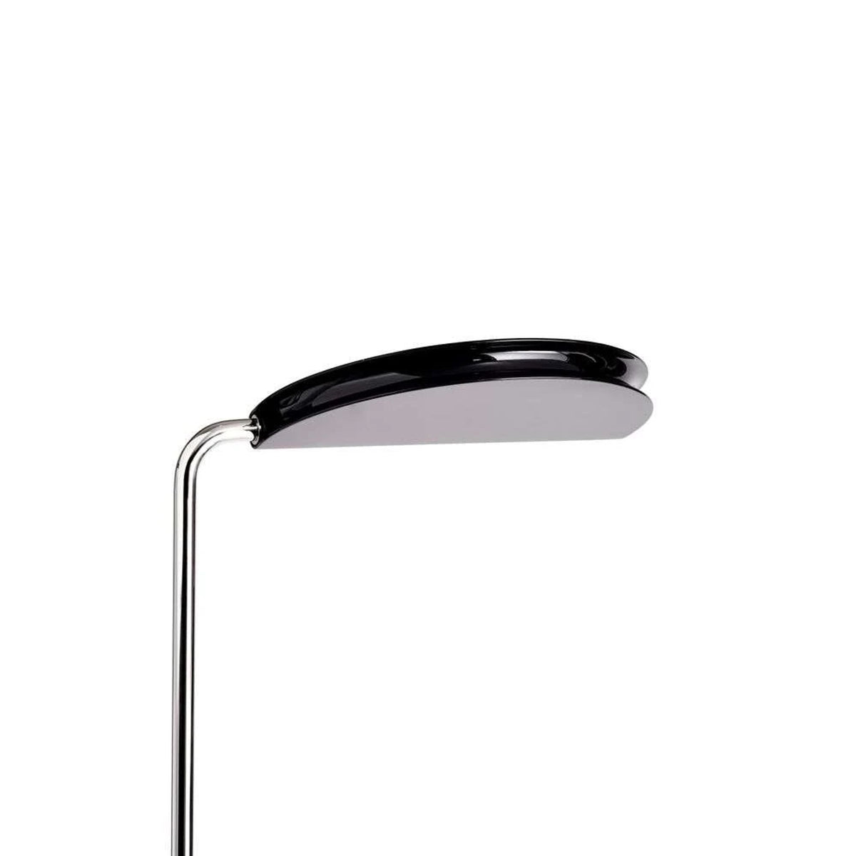 DCWéditions Mezzaluna Floor Lamp Chrome/ Black