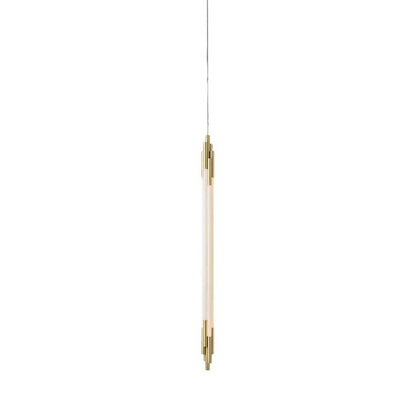 DCWéditions ORG Vertical Pendant 2000 Brass/Opal