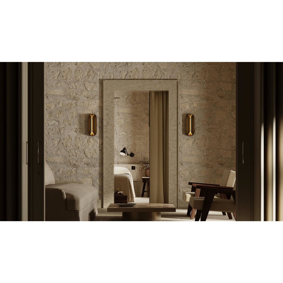 DCWéditions Rosalie 60 Wall Lamp Gold