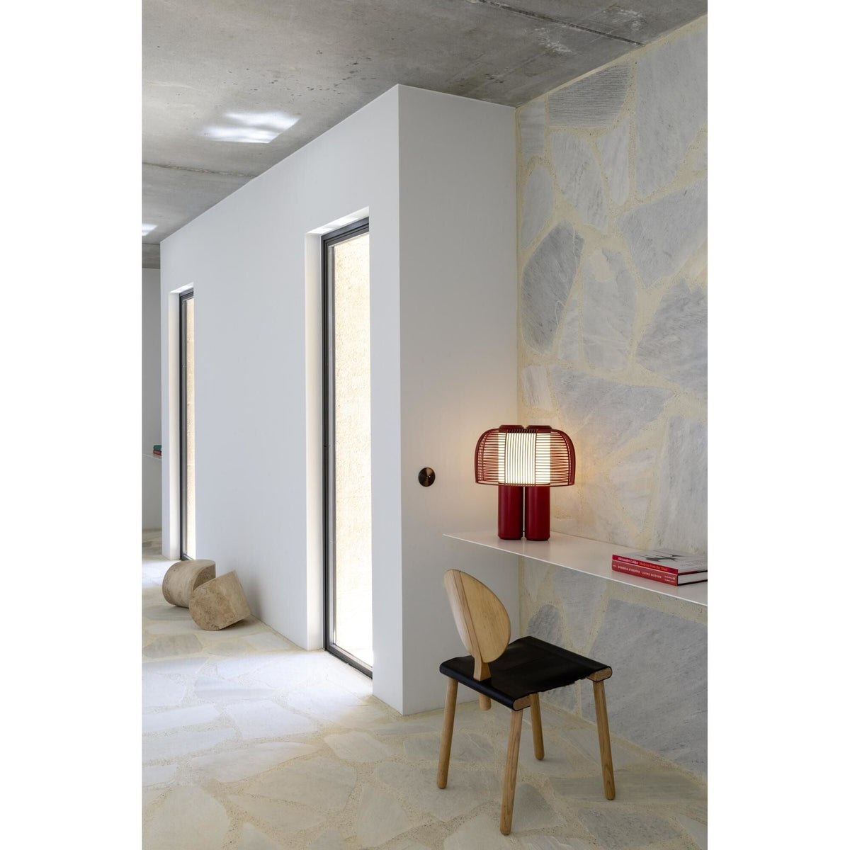 DCWéditions Yasuke Table Lamp Red