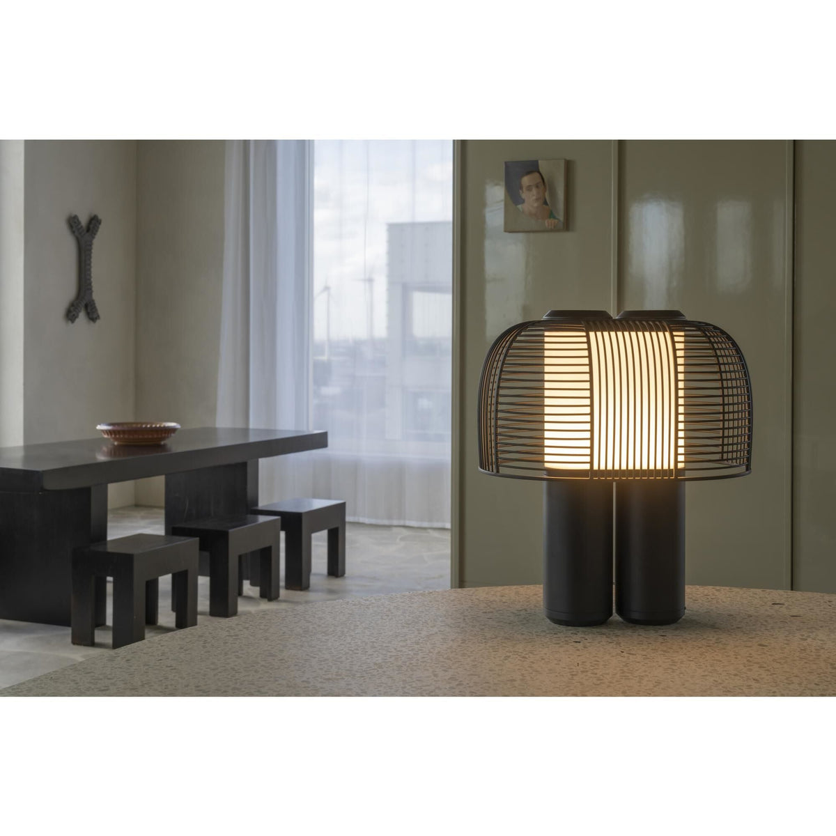DCWéditions Yasuke Table Lamp Red