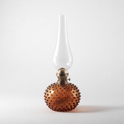 Department Paris Oil Lamp Amber